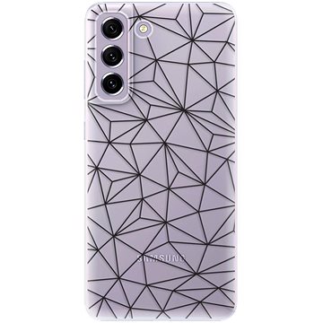 iSaprio Abstract Triangles 03 - black pro Samsung Galaxy S21 FE 5G (trian03b-TPU3-S21FE)