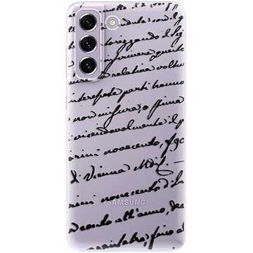 iSaprio Handwriting 01 - black pro Samsung Galaxy S21 FE 5G (hawri01b-TPU3-S21FE)