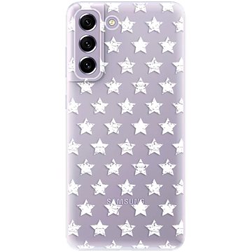 iSaprio Stars Pattern - white pro Samsung Galaxy S21 FE 5G (stapatw-TPU3-S21FE)
