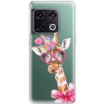 iSaprio Lady Giraffe pro OnePlus 10 Pro (ladgir-TPU3-op10pro)