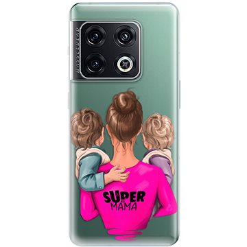 iSaprio Super Mama - Two Boys pro OnePlus 10 Pro (smtwboy-TPU3-op10pro)