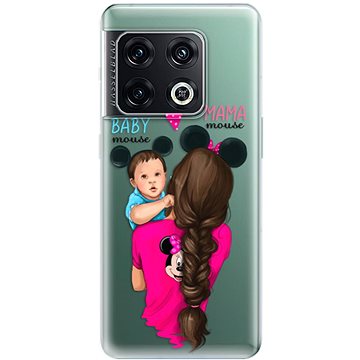 iSaprio Mama Mouse Brunette and Boy pro OnePlus 10 Pro (mmbruboy-TPU3-op10pro)