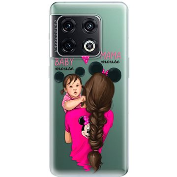 iSaprio Mama Mouse Brunette and Girl pro OnePlus 10 Pro (mmbrugirl-TPU3-op10pro)