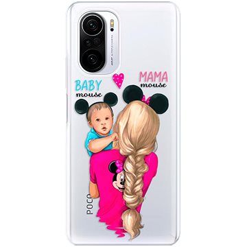 iSaprio Mama Mouse Blonde and Boy pro Xiaomi Poco F3 (mmbloboy-TPU3-PocoF3)