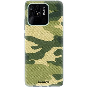 iSaprio Green Camuflage 01 pro Xiaomi Redmi 10C (greencam01-TPU3-Rmi10c)