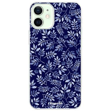 iSaprio Blue Leaves pro iPhone 12 mini (bluelea05-TPU3-i12m)
