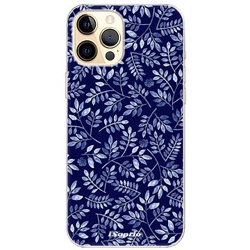 iSaprio Blue Leaves pro iPhone 12 Pro Max (bluelea05-TPU3-i12pM)