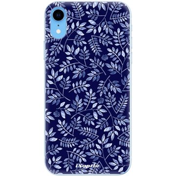 iSaprio Blue Leaves pro iPhone Xr (bluelea05-TPU2-iXR)
