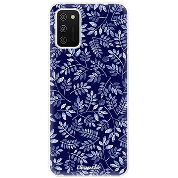 iSaprio Blue Leaves pro Samsung Galaxy A02s (bluelea05-TPU3-A02s)