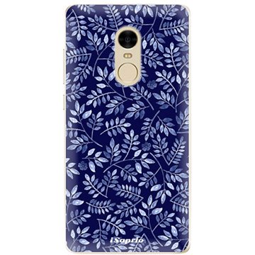 iSaprio Blue Leaves pro Xiaomi Redmi Note 4 (bluelea05-TPU2-RmiN4)