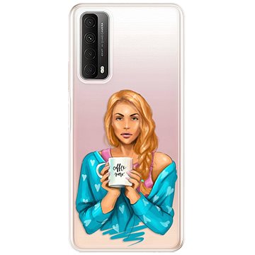 iSaprio Coffe Now - Redhead pro Huawei P Smart 2021 (cofnored-TPU3-PS2021)