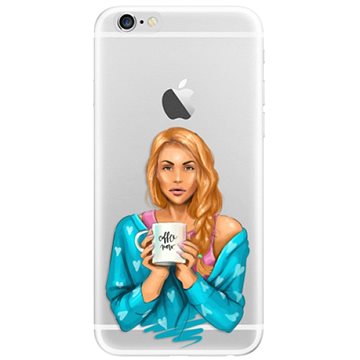 iSaprio Coffe Now - Redhead pro iPhone 6 Plus (cofnored-TPU2-i6p)