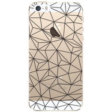 iSaprio Abstract Triangles pro iPhone 5/5S/SE (trian03b-TPU2_i5)