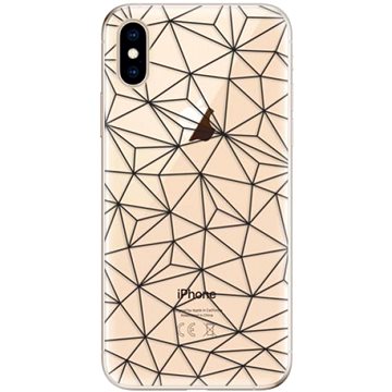 iSaprio Abstract Triangles pro iPhone XS (trian03b-TPU2_iXS)