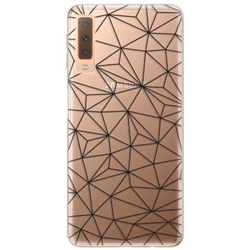 iSaprio Abstract Triangles pro Samsung Galaxy A7 (2018) (trian03b-TPU2_A7-2018)