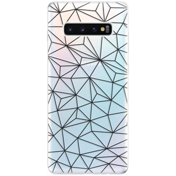 iSaprio Abstract Triangles pro Samsung Galaxy S10+ (trian03b-TPU-gS10p)