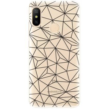iSaprio Abstract Triangles 03 - black pro Xiaomi Mi A2 Lite (trian03b-TPU2-MiA2L)