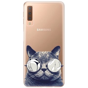 iSaprio Crazy Cat 01 pro Samsung Galaxy A7 (2018) (craca01-TPU2_A7-2018)