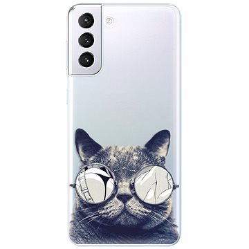 iSaprio Crazy Cat 01 pro Samsung Galaxy S21+ (craca01-TPU3-S21p)