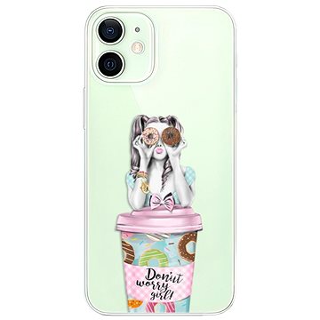 iSaprio Donut Worry pro iPhone 12 mini (donwo-TPU3-i12m)