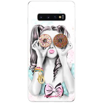 iSaprio Donuts 10 pro Samsung Galaxy S10+ (donuts10-TPU-gS10p)
