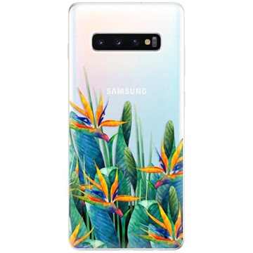 iSaprio Exotic Flowers pro Samsung Galaxy S10+ (exoflo-TPU-gS10p)