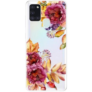iSaprio Fall Flowers pro Samsung Galaxy A21s (falflow-TPU3_A21s)