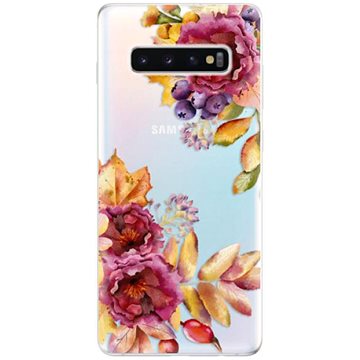 iSaprio Fall Flowers pro Samsung Galaxy S10+ (falflow-TPU-gS10p)