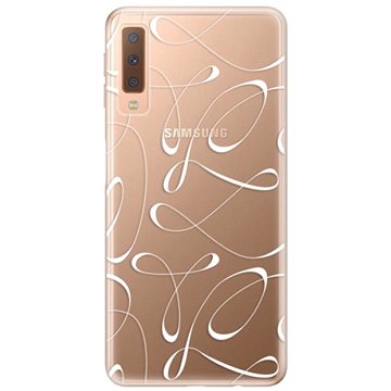 iSaprio Fancy - white pro Samsung Galaxy A7 (2018) (fanwh-TPU2_A7-2018)