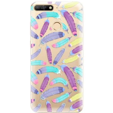 iSaprio Feather Pattern 01 pro Huawei Y6 Prime 2018 (featpatt01-TPU2_Y6p2018)