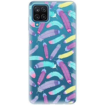 iSaprio Feather Pattern 01 pro Samsung Galaxy A12 (featpatt01-TPU3-A12)