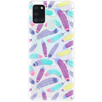 iSaprio Feather Pattern 01 pro Samsung Galaxy A21s (featpatt01-TPU3_A21s)