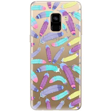 iSaprio Feather Pattern 01 pro Samsung Galaxy A8 2018 (featpatt01-TPU2-A8-2018)