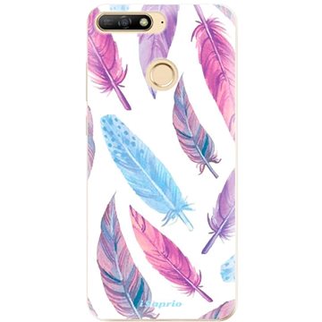 iSaprio Feather Pattern 10 pro Huawei Y6 Prime 2018 (feather10-TPU2_Y6p2018)