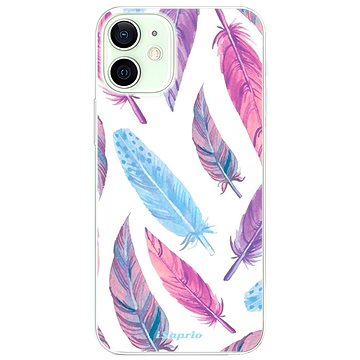 iSaprio Feather Pattern 10 pro iPhone 12 mini (feather10-TPU3-i12m)