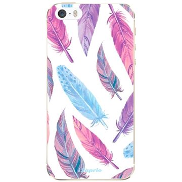 iSaprio Feather Pattern 10 pro iPhone 5/5S/SE (feather10-TPU2_i5)