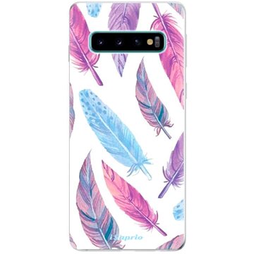 iSaprio Feather Pattern 10 pro Samsung Galaxy S10 (feather10-TPU-gS10)