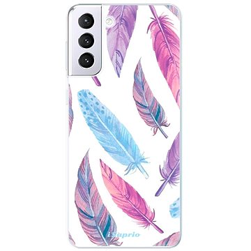 iSaprio Feather Pattern 10 pro Samsung Galaxy S21+ (feather10-TPU3-S21p)