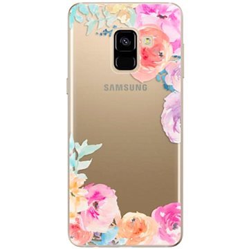 iSaprio Flower Brush pro Samsung Galaxy A8 2018 (flobru-TPU2-A8-2018)