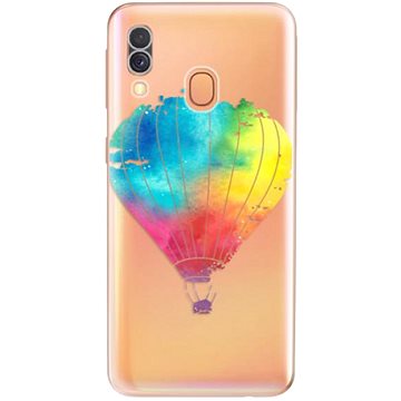 iSaprio Flying Baloon 01 pro Samsung Galaxy A40 (flyba01-TPU2-A40)