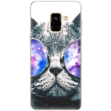 iSaprio Galaxy Cat pro Samsung Galaxy A8 2018 (galcat-TPU2-A8-2018)
