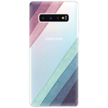 iSaprio Glitter Stripes 01 pro Samsung Galaxy S10+ (glist01-TPU-gS10p)