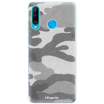 iSaprio Gray Camuflage 02 pro Huawei P30 Lite (graycam02-TPU-HonP30lite)