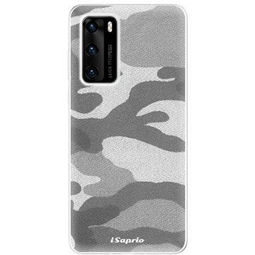 iSaprio Gray Camuflage 02 pro Huawei P40 (graycam02-TPU3_P40)