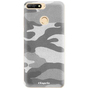 iSaprio Gray Camuflage 02 pro Huawei Y6 Prime 2018 (graycam02-TPU2_Y6p2018)