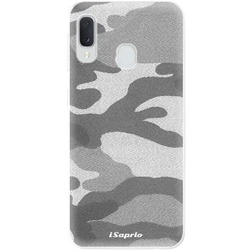 iSaprio Gray Camuflage 02 pro Samsung Galaxy A20e (graycam02-TPU2-A20e)