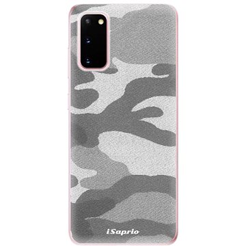 iSaprio Gray Camuflage 02 pro Samsung Galaxy S20 (graycam02-TPU2_S20)