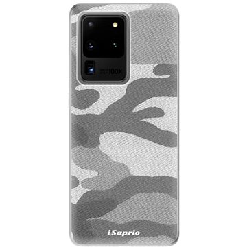 iSaprio Gray Camuflage 02 pro Samsung Galaxy S20 Ultra (graycam02-TPU2_S20U)