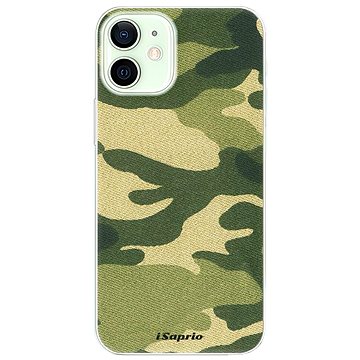 iSaprio Green Camuflage 01 pro iPhone 12 (greencam01-TPU3-i12)