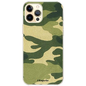 iSaprio Green Camuflage 01 pro iPhone 12 Pro (greencam01-TPU3-i12p)
